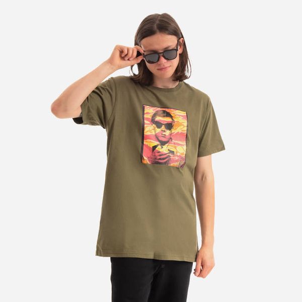* marka niezdefiniowana Maharishi Warhol Polaroid Portrait T-Shirt 9711 OLIVE