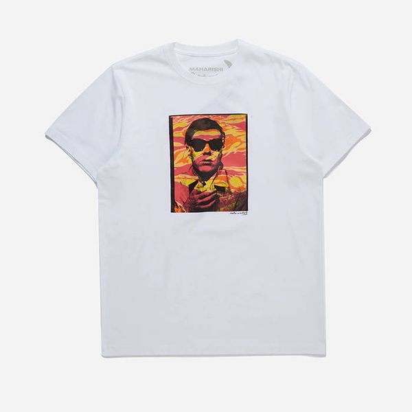 * marka niezdefiniowana Maharishi Warhol Polaroid Portrait T-Shirt 9711 WHITE