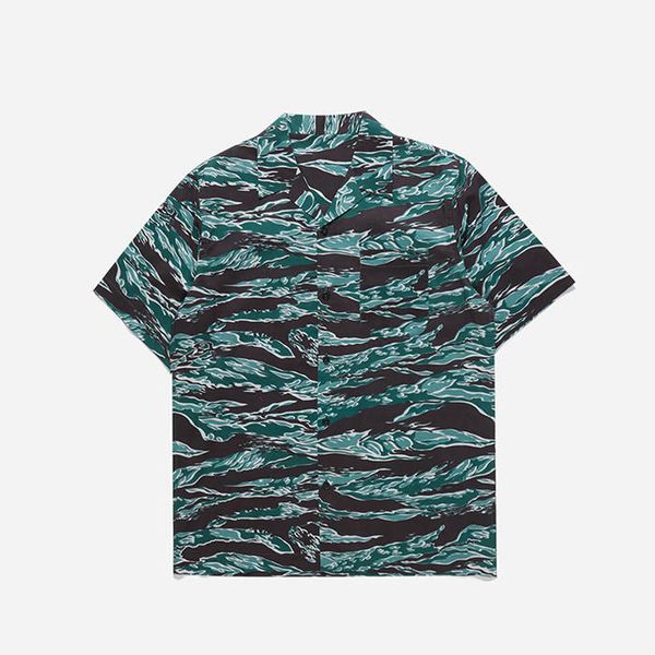 * marka niezdefiniowana Maharishi Warhol Tigerskins Shirt 8172 WARHOL WOODLAND