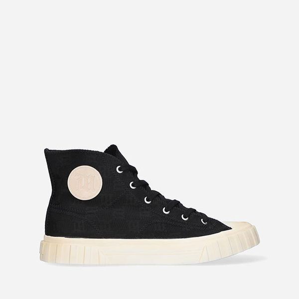 * marka niezdefiniowana MISBHV Army Sneaker High 022BM606 MONOGRAM BLACK