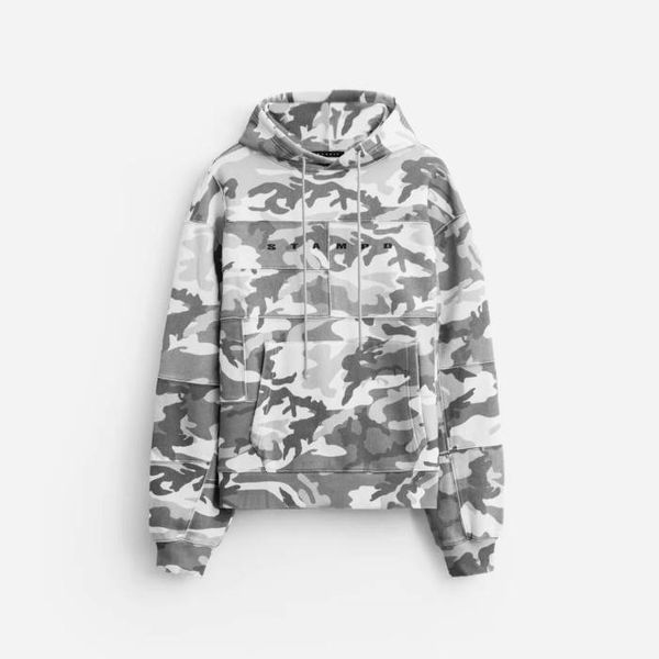 * marka niezdefiniowana Мъжки суичър STAMPD Camo Patchwork Hoodie SLA-M3105HD-CPW