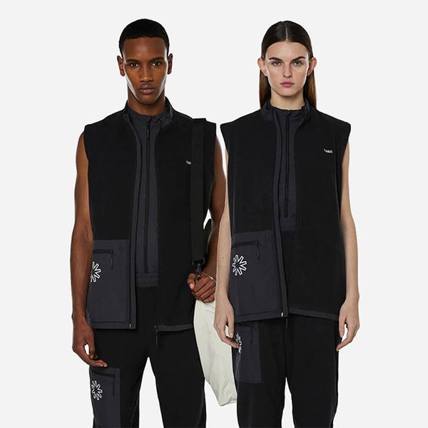 * marka niezdefiniowana Rains Fleece Vest 18630 BLACK
