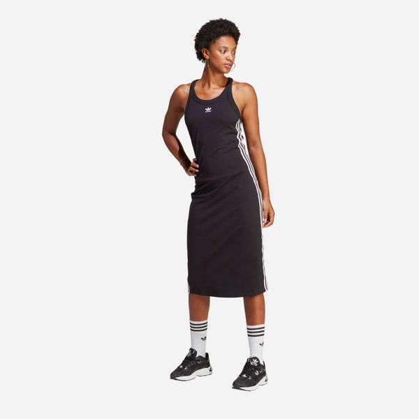 * marka niezdefiniowana Рокля adidas Originals Adicolor Classics 3-Stripes Long Tank Dress IC5503