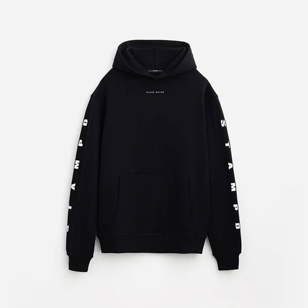 * marka niezdefiniowana STAMPD Black Water Strike Logo Hoodie SLA-M2860HD-BLK