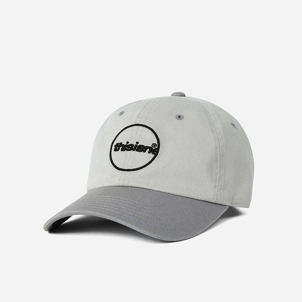 * marka niezdefiniowana thisisneverthat C-Logo Cap TN221WHWBC03 GREY
