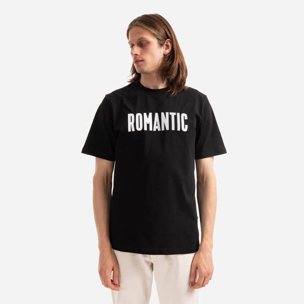 * marka niezdefiniowana Wood Wood Romantic T-shirt 50025710-2489 BLACK