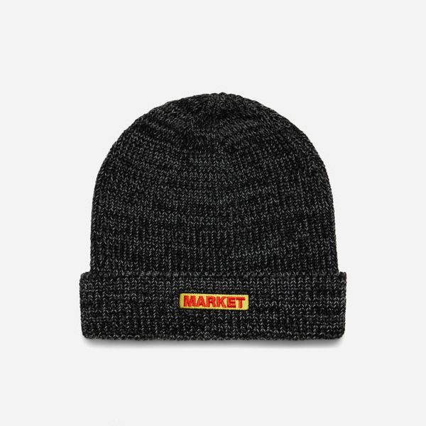 Market Market Reflective Bar Logo Beanie Beanie 390000203 0001