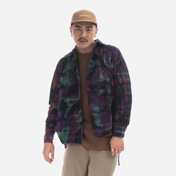 Needles Мъжка риза Needles фланелена риза MR347 АСОРТИРАНИ