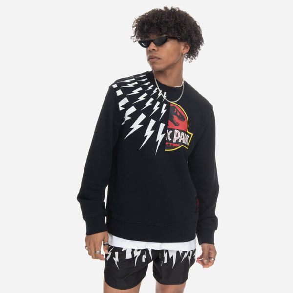 Neil Barrett Мъжки суичър Neil Barrett x Джурасик парк Суичър PBJS146-U520S 1495