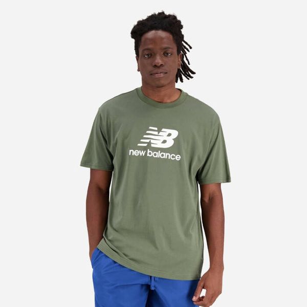 New Balance Мъжка тениска New Balance Essentials Stacked Logo MT31541DON