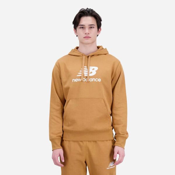 New Balance Мъжки суичър New Balance Essentials Stacked Logo MT31537TOB