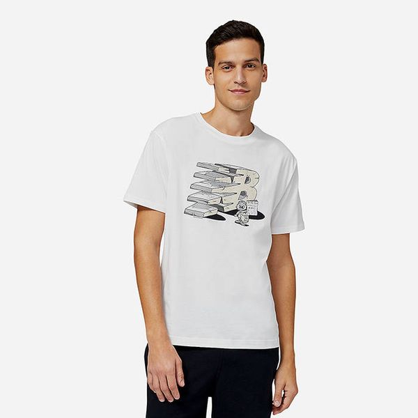 New Balance New Balance Essentials Monumental Graphic Tee MT21568WT