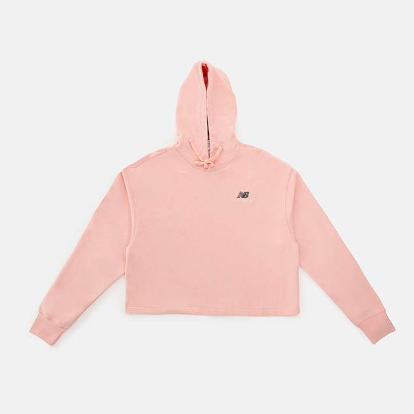 New Balance New Balance Uni-ssentials French Terry Crop Hoodie UT21502PIE
