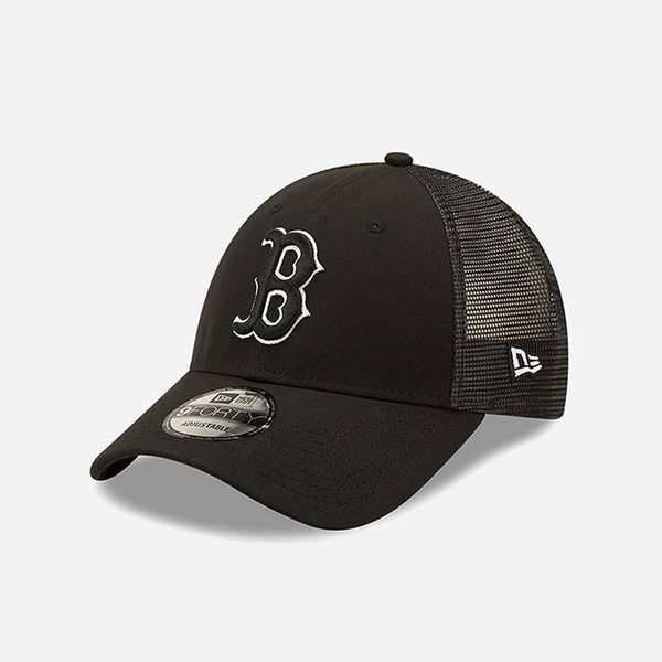 New Era New Era Boston Red Sox Home Field Black 9FORTY Trucker Cap 60240406