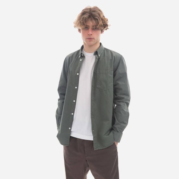 Norse Projects Мъжка риза Norse Projects Anton Light Twill N40-0790 8061