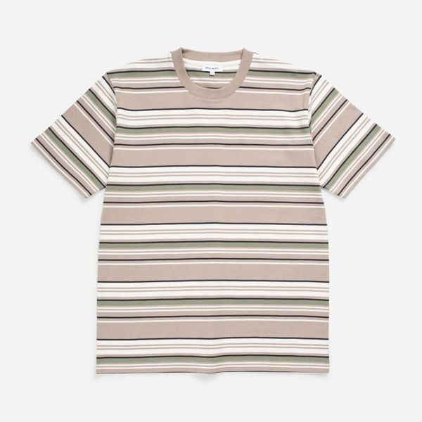 Norse Projects Мъжка тениска Norse Projects Johannes Weekend Stripe N01-0633 0920
