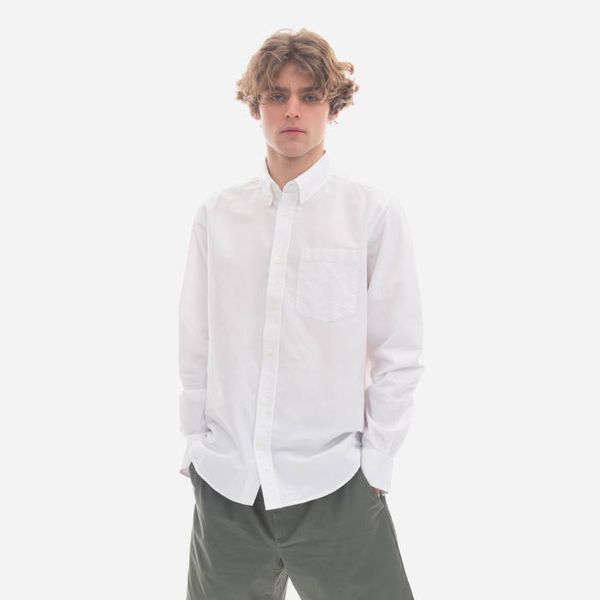 Norse Projects Norse Projects Algot Oxford Monogram N40-0605 0001