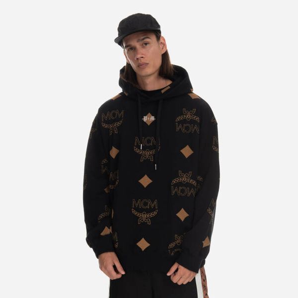 PHENOMENON PHENOMENON x MCM Big Visetos Hoodie MHADSJP01BK