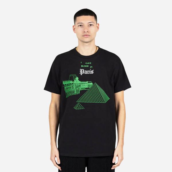 PLEASURES Мъжка тениска PLEASURES Blood T-shirt P23SP050-BLACK