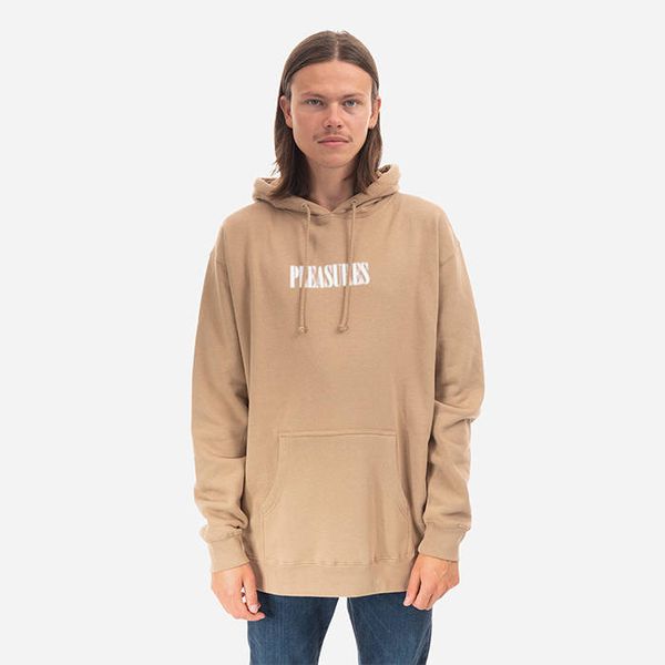PLEASURES PLEASURES Blurry Hoodie P22F051-SAND