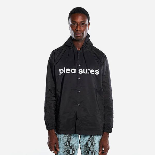 PLEASURES PLEASURES Keys Coaches Jacket P22F015-BLACK