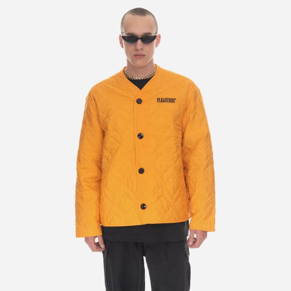 PLEASURES PLEASURES Lasting Liner Jacket P23SP001-ORANGE