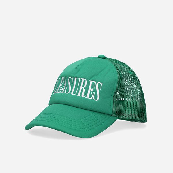 PLEASURES PLEASURES Lithium Trucker Cap Kelly P22F062- GREEN