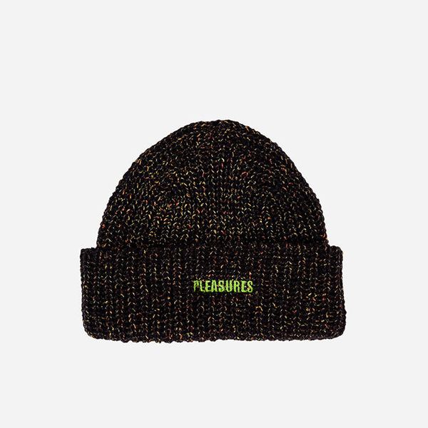 PLEASURES PLEASURES Spark Speckled Beanie P21W060-BLACK