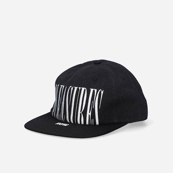 PLEASURES Шапка PLEASURES Разтеглив Snapback P23SP069-ЧЕРЕН