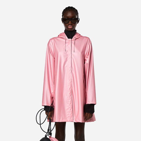 Rains Rains A-Line Jacket 18340 PINK SKY