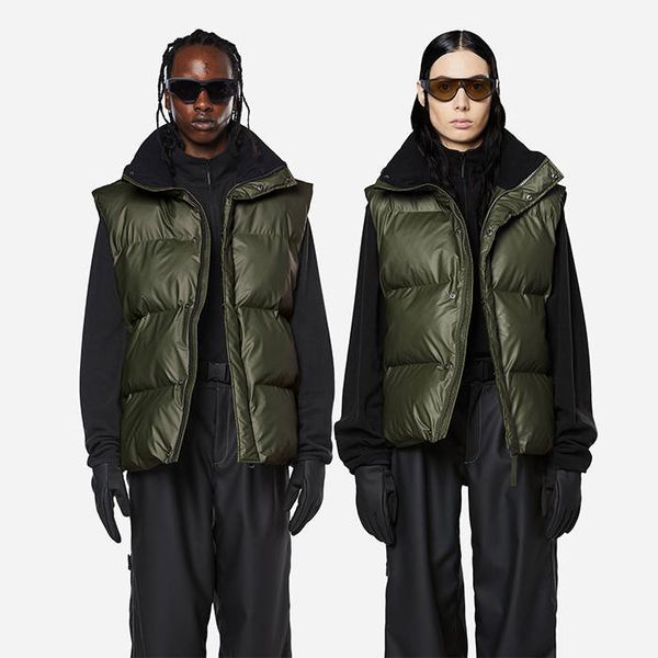 Rains Rains Boxy Puffer 15030 EVERGREEN