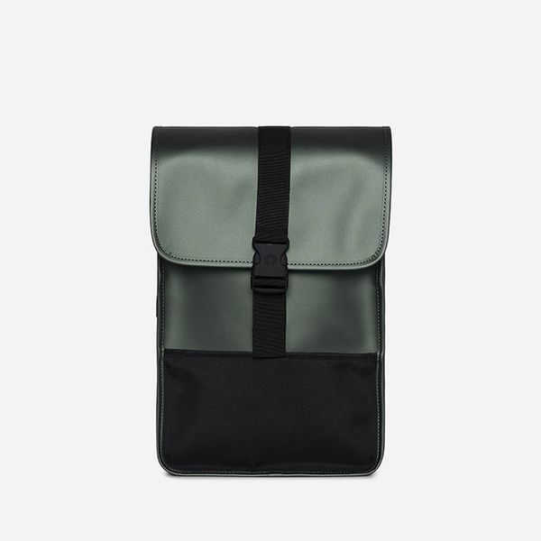 Rains Rains Buckle Backpack Mini 13700 SILVER PINE