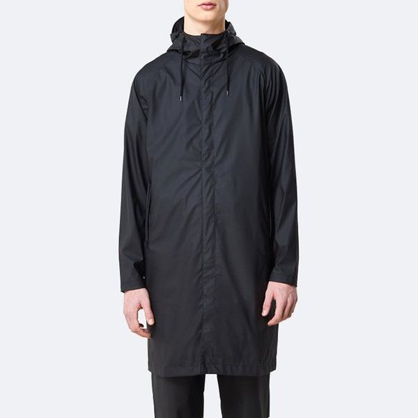 Rains Rains Coat 1256 BLACK