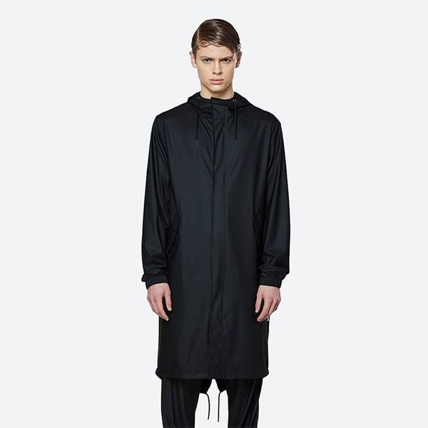 Rains Rains Fishtail Parka 1814 BLACK