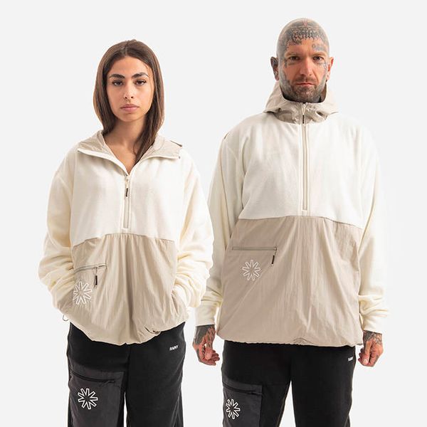 Rains Rains Fleece Hoodie 18650 FOSSIL
