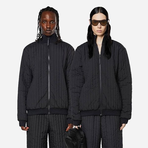 Rains Rains Liner High Neck Jacket 18300 BLACK