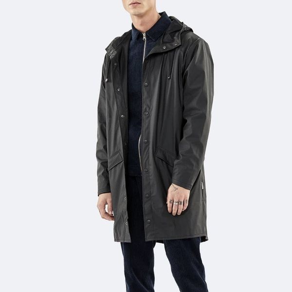 Rains Rains Long Jacket 1202 BLACK