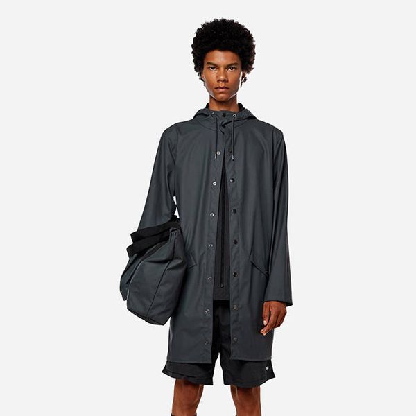 Rains Rains Long Jacket 12020 SLATE