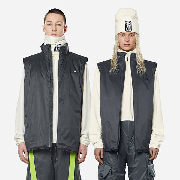 Rains Rains Padded Nylon Vest 15460 SLATE