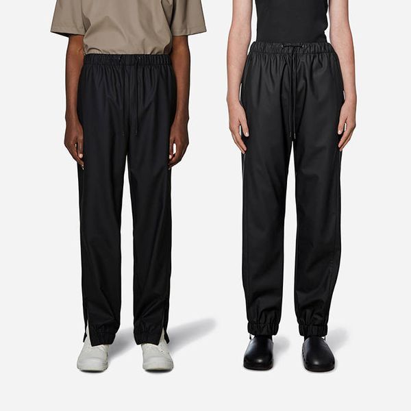 Rains Rains Pants Regular 18560 BLACK