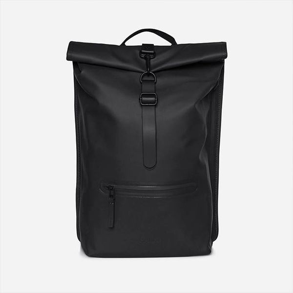 Rains Rains Rolltop Rucksack 13160 BLACK