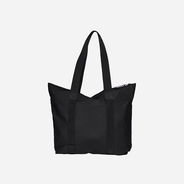 Rains Rains Tote Bag Rush 12250 BLACK