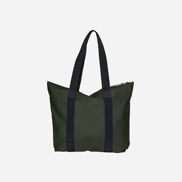 Rains Rains Tote Bag Rush 12250 GREEN