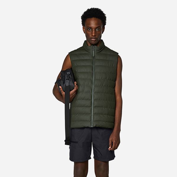Rains Rains Trekker Vest 15200 GREEN