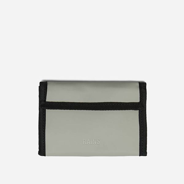 Rains Rains Velcro Wallet 16440 CEMENT