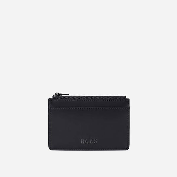 Rains Rains Zip Wallet 16450 BLACK