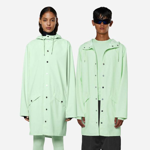 Rains Яке Rains Essential Long Jacket 12020 MINERAL