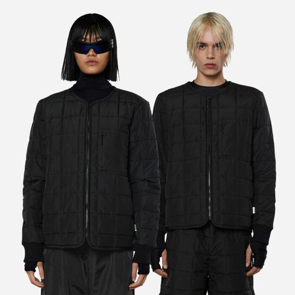 Rains Яке Rains Яке с подплата 18170 ЧЕРНО