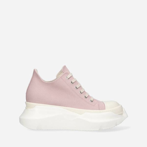 Rick Owens Дамски обувки Rick Owens DRKSHDW Abstract Low Sneak DS01C6842 DQ FADED PINK/MILK/MILK