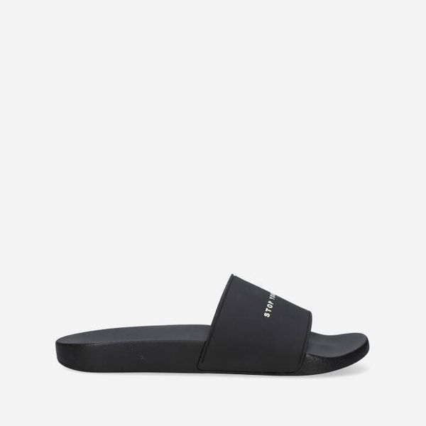 Rick Owens Мъжки чехли Rick Owens DRKSHDW Гумени чехли DU01C6821 RUBP11 BLACK/MILK